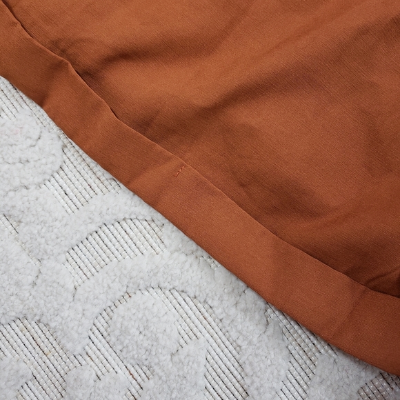 Shein Curve burnt orange summer romper - Picture 4 of 9